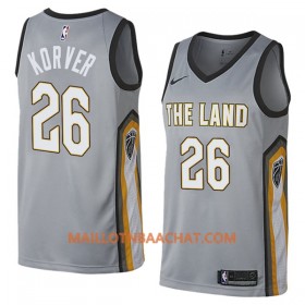 Maillot NBA Cleveland Cavaliers Kyle Korver 26 Nike City Edition Swingman - Homme